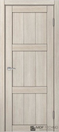 Входная дверь  - Межкомнатная дверь экошпон модель Доминика 309 Лиственница кремовая