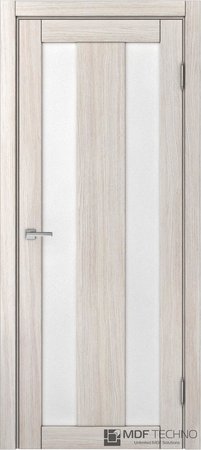 Входная дверь  - Межкомнатная дверь экошпон модель Доминика 504 Лиственница белая