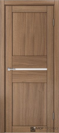 Входная дверь  - Межкомнатная дверь экошпон модель Доминика 601 Орех золотой