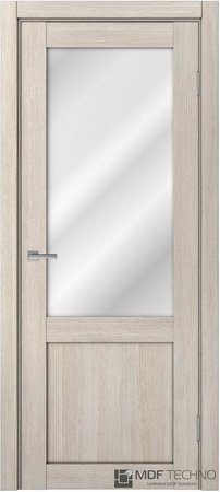 Входная дверь  - Межкомнатная дверь экошпон модель Доминика Классик 802 Лиственница кремовая