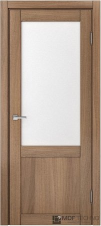 Входная дверь  - Межкомнатная дверь экошпон модель Доминика Классик 802 Орех золотой