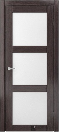 Входная дверь  - Межкомнатная дверь экошпон модель Доминика Классик 804 Дуб серый