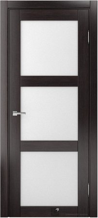 Входная дверь  - Межкомнатная дверь экошпон модель Доминика Классик 804 Орех темный