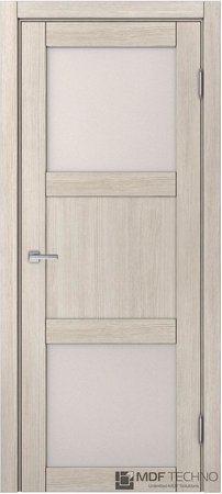 Входная дверь  - Межкомнатная дверь экошпон модель Доминика Классик 805 Лиственница кремовая