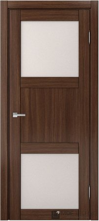 Входная дверь  - Межкомнатная дверь экошпон модель Доминика Классик 805 Орех вела