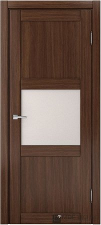 Входная дверь  - Межкомнатная дверь экошпон модель Доминика Классик 806 Орех вела