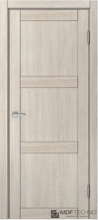 Входная дверь  - Межкомнатная дверь экошпон модель Доминика Классик 807 Лиственница кремовая