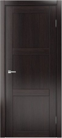 Входная дверь  - Межкомнатная дверь экошпон модель Доминика Классик 807 Орех темный