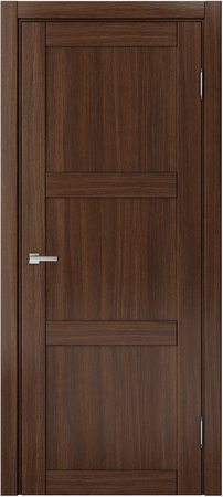 Входная дверь  - Межкомнатная дверь экошпон модель Доминика Классик 807 Орех вела