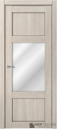 Входная дверь  - Межкомнатная дверь экошпон модель Доминика Классик 808 Лиственница кремовая