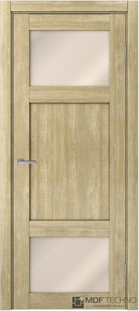 Входная дверь  - Межкомнатная дверь экошпон модель Доминика Классик 809 Дуб дорато