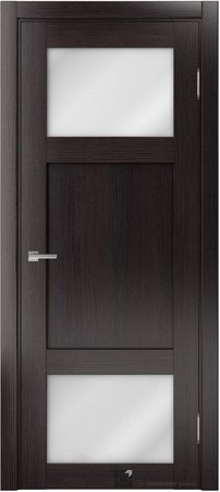 Входная дверь  - Межкомнатная дверь экошпон модель Доминика Классик 809 Орех темный