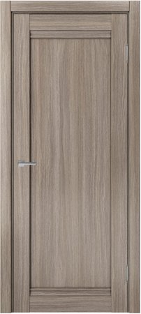 Входная дверь  - Межкомнатная дверь экошпон модель Доминика Классик 811 Дуб дымчатый