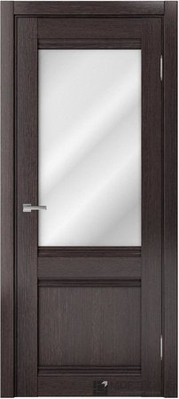 Входная дверь  - Межкомнатная дверь экошпон модель Доминика Классик 812 Дуб серый