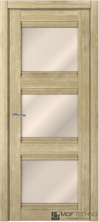 Входная дверь  - Межкомнатная дверь экошпон модель Доминика Классик 814 Дуб дорато