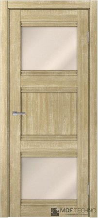 Входная дверь  - Межкомнатная дверь экошпон модель Доминика Классик 815 Дуб дорато