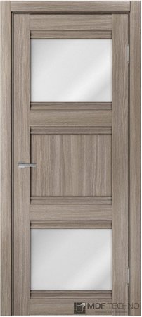 Входная дверь  - Межкомнатная дверь экошпон модель Доминика Классик 815 Дуб дымчатый