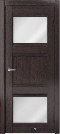 Входная дверь  - Межкомнатная дверь экошпон модель Доминика Классик 815 Дуб серый