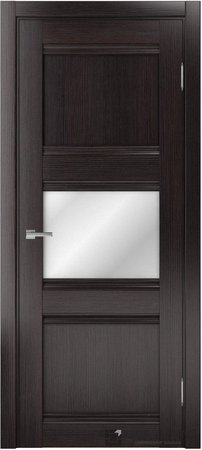 Входная дверь  - Межкомнатная дверь экошпон модель Доминика Классик 816 Орех темный