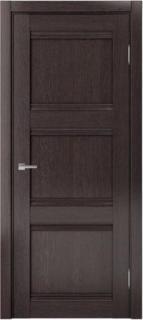 Входная дверь  - Межкомнатная дверь экошпон модель Доминика Классик 817 Дуб серый