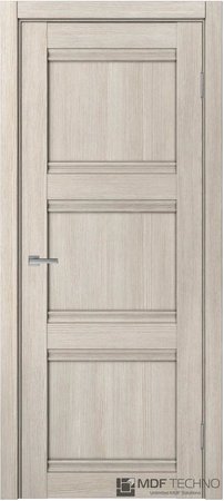 Входная дверь  - Межкомнатная дверь экошпон модель Доминика Классик 817 Лиственница кремовая