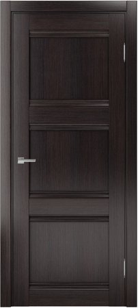 Входная дверь  - Межкомнатная дверь экошпон модель Доминика Классик 817 Орех темный