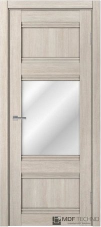 Входная дверь  - Межкомнатная дверь экошпон модель Доминика Классик 818 Лиственница кремовая