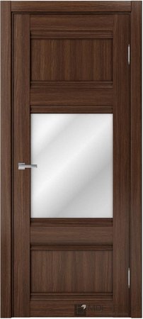 Входная дверь  - Межкомнатная дверь экошпон модель Доминика Классик 818 Орех вела