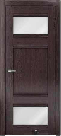Входная дверь  - Межкомнатная дверь экошпон модель Доминика Классик 819 Дуб серый