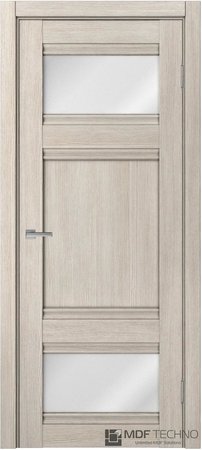 Входная дверь  - Межкомнатная дверь экошпон модель Доминика Классик 819 Лиственница кремовая