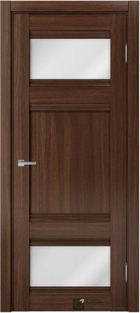 Входная дверь  - Межкомнатная дверь экошпон модель Доминика Классик 819 Орех вела