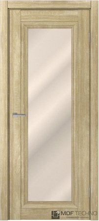 Входная дверь  - Межкомнатная дверь экошпон модель Доминика Классик 820 Дуб дорато