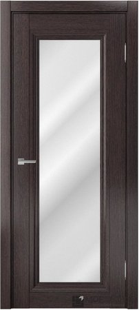 Входная дверь  - Межкомнатная дверь экошпон модель Доминика Классик 820 Дуб серый