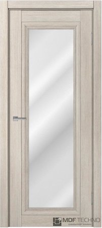 Входная дверь  - Межкомнатная дверь экошпон модель Доминика Классик 820 Лиственница кремовая