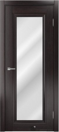 Входная дверь  - Межкомнатная дверь экошпон модель Доминика Классик 820 Орех темный