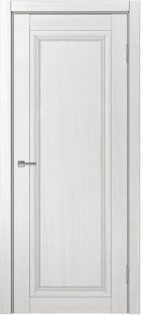 Входная дверь  - Межкомнатная дверь экошпон модель Доминика Классик 821 Ясень белый