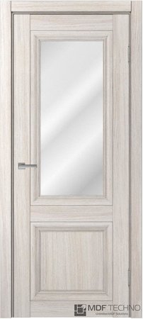 Входная дверь  - Межкомнатная дверь экошпон модель Доминика Классик 822 Лиственница белая