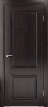 Входная дверь  - Межкомнатная дверь экошпон модель Доминика Классик 823 Орех темный