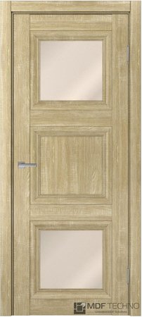 Входная дверь  - Межкомнатная дверь экошпон модель Доминика Классик 825 Дуб дорато