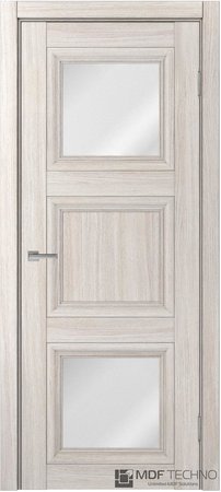 Входная дверь  - Межкомнатная дверь экошпон модель Доминика Классик 825 Лиственница белая