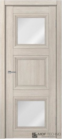 Входная дверь  - Межкомнатная дверь экошпон модель Доминика Классик 825 Лиственница кремовая