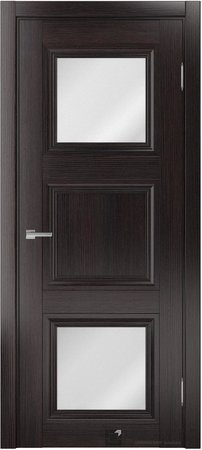 Входная дверь  - Межкомнатная дверь экошпон модель Доминика Классик 825 Орех темный