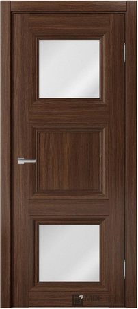 Входная дверь  - Межкомнатная дверь экошпон модель Доминика Классик 825 Орех вела