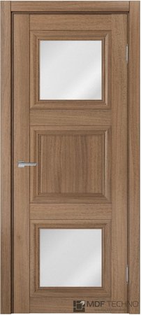 Входная дверь  - Межкомнатная дверь экошпон модель Доминика Классик 825 Орех золотой