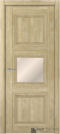 Входная дверь  - Межкомнатная дверь экошпон модель Доминика Классик 826 Дуб дорато