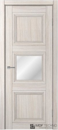 Входная дверь  - Межкомнатная дверь экошпон модель Доминика Классик 826 Лиственница белая