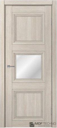 Входная дверь  - Межкомнатная дверь экошпон модель Доминика Классик 826 Лиственница кремовая