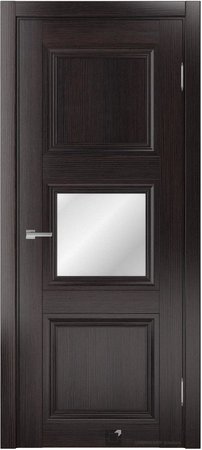 Входная дверь  - Межкомнатная дверь экошпон модель Доминика Классик 826 Орех темный