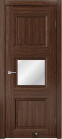 Входная дверь  - Межкомнатная дверь экошпон модель Доминика Классик 826 Орех вела