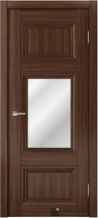 Входная дверь  - Межкомнатная дверь экошпон модель Доминика Классик 828 Орех вела